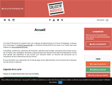 Tablet Screenshot of collectif-roosevelt.net